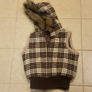 Plaid vest